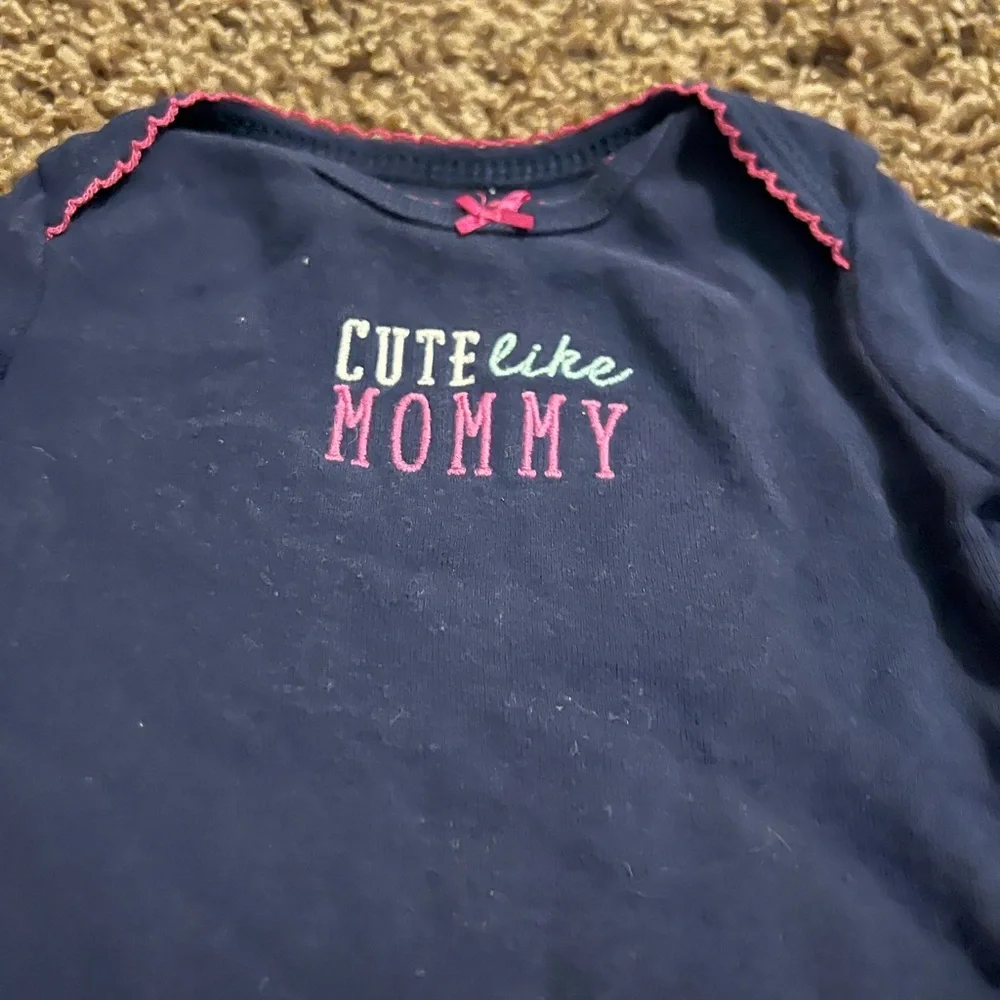 Cute like mommy onesie